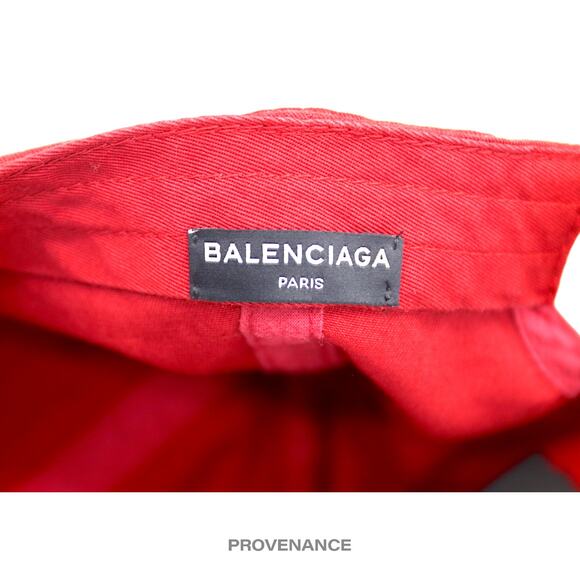 🔴 Balenciaga Political Campaign Cap Hat - Red - Picture 10 of 11